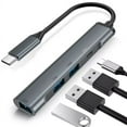 thumbnail image 2 of USB-C Adapter Compatible With For iPad Pro 11" (1st/2nd/3rd/4th Gen) - 4-in-1 Hub PD TYPE-C Charger Port USB Splitter, 2 of 6