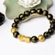 thumbnail image 5 of Pulsera pixiu de oro arena ágata negra natural con seis palabras de verdad, 5 of 5