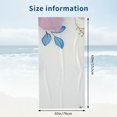 thumbnail image 3 of Spring Beach Towel, Absorbent Quick Dry Swimming Yoga Beach Towels, Sand Free Microfiber Beach Towel, 3 of 8