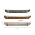 thumbnail image 3 of Canot en Mdf avec Corde, Citations de Lac Asstd - Ensemble de 3, 3 of 3