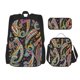 thumbnail image 1 of Balery Watercolor Romantic Paisley Mochila Escolar 3 en 1 para Niños - Mochila Resistente con Lonchera Térmica y Estuche - Mochila Escolar para Niños y Niñas, 1 of 7