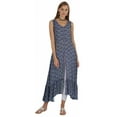 thumbnail image 1 of Phagun Kurti Évasé Imprimé Occidental pour Femmes Sans Manches Tenue Traditionnelle Indienne, 1 of 7