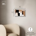 thumbnail image 4 of Bare Walls III Canvas Print Minimalist Art by Art Remedy, White Frame, 15 x 10, 4 of 6