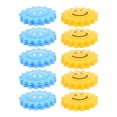 thumbnail image 4 of Tennis Racket , Sunflower Soft Shock Absorption Silicone Tennis Racket Vibration Dampeners 10Pcs  For Playground, 4 of 8
