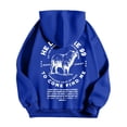 thumbnail image 6 of KHONTS He Left the 99 to Find Me Sweatshirt for Men Christian Fashion Graphic Hooded Sweatshirt Long Sleeve Hoodies Blue S, 6 of 6