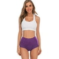 thumbnail image 5 of Women Underwear High Waist Cotton Briefs Ladies Panties Tummy Control Panty Full Coverage Multipack, 5 of 6