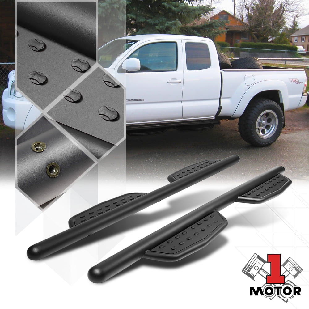 Black Treads Pad Nerf Bar Side Step Running Board for 0520