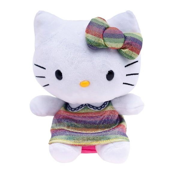 Peluche Hello Kitty Ruz Arcoiris 16 cm
