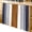 Blue, variant on Bohemian Brown Stripe Cabinet Curtains for Kitchen Boho Style Shelf Curtain for Storage Cubes, Curtains for Cabinets with Hook Tape, 10"W x 11"L