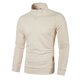 thumbnail image 3 of Mens Casual Long Sleeve Stand-Up Zip Neck T Shirt Slim Fit Jumper Tops Tee, 3 of 8