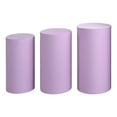 thumbnail image 3 of Mornei 3 Pieces Cylinder Pedestal Stands Slipcovers,Cylinder Plinth Stand Covers Plinth, 3 of 9