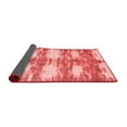 thumbnail image 2 of Ahgly Company Indoor Rectangle Abstract Red Contemporary Area Rugs, 2' x 4', 2 of 4