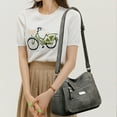 thumbnail image 5 of Practical PU Leather Crossbody Bag with Multiple Pockets Perfect for Busy Moms, 5 of 21