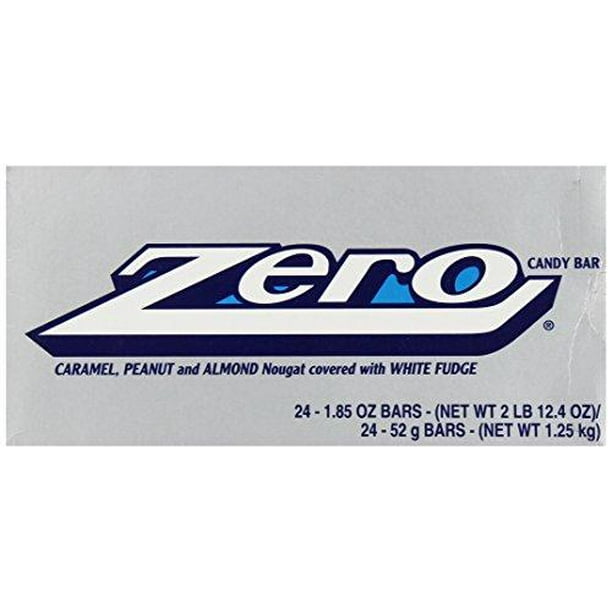 ZERO White Fudge Candy Bar (Pack of 24)