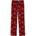 thumbnail image 4 of Top-Kevin Mens Navy Christmas Snowflake Pajama Pants,Soft Lounge Pants Comfy Pajama Bottoms Drawstring Pockets White For Men, 4 of 7