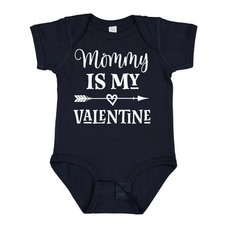 

Inktastic Mommy is My Valentine Boys Boys Baby Bodysuit