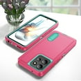 thumbnail image 4 of Dteck For Motorola Moto G Power 2025 Case with Built-in Kickstand + Lanyard, Shockproof/DropProof Military Grade Protective Cover For Moto G Power 5G 2025,Rose, 4 of 7