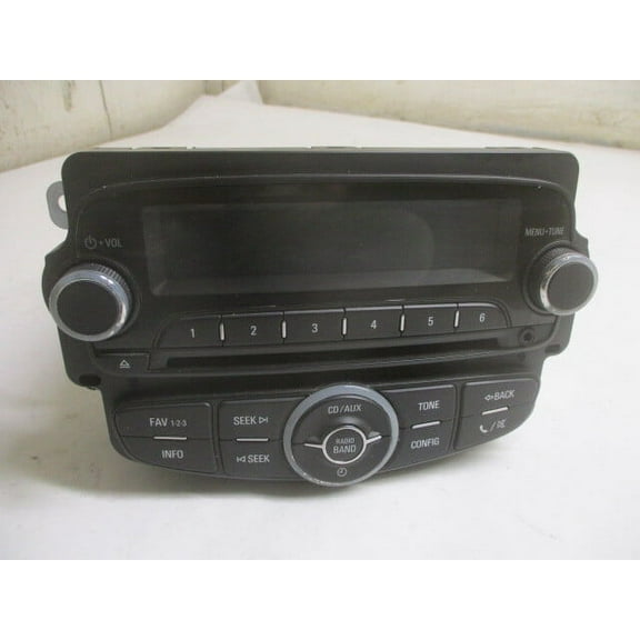 Pre-Owned 2013 Chevrolet Sonic Single Disc CD MP3 USB WiFi Player Radio Stereo OEM LKQ (Good)