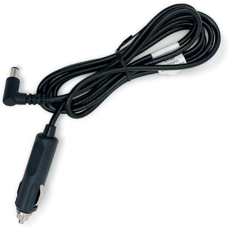 IGO2 DC Power Cord, 6 ft Long, Black, Male-to-Female, Compatible with Drive DeVilbiss iGO2 Concentrator