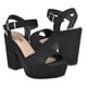 thumbnail image 1 of SANDALIAS CASUALES PARA DAMA STYLO 98803 SUEDE NEGRO Stylo  98803, 1 of 4