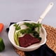 thumbnail image 4 of Thickened Bottom Stone Frying Pan Pot Big Mouth Wok Pan 20cm, 4 of 5