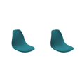 thumbnail image 1 of Bewildely Shell Chair Seat Cover Conferences Hotel Anti-Dust Room Slipcover  Dining azul 2piezas, 1 of 6