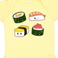 thumbnail image 4 of Inktastic Sushi with Faces Boys or Girls Baby Bodysuit, 4 of 5