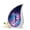 Basketball-1, variant on VALERASH Basketball Cremation Urns for Human Ashes Adult Male & Female Set of 1 Large & 4 Keepsake - Purple Teardrop Funeral Urn for Ashes for Women - 10 & 3 Inch