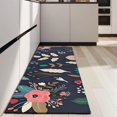 thumbnail image 4 of Pioneer Flower Floral Print Pattern Kitchen Rug Mat,Kitchen Runner Rugs Non Skid Washable,Decorative Kitchen Floor Mats for Kitchen,Sink,Laundry,17"X47", 4 of 5