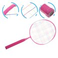 thumbnail image 2 of Kids Badminton Racket Set with Balls for Sports Use Pink Iron Nylon Comfortable Handle 3 Years and Up, 2 of 9