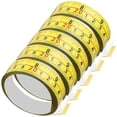 thumbnail image 1 of Regla Adhesiva Impermeable AdheSteel 5 Pzas 5m Acero/Adhesivo Amarillo., 1 of 2
