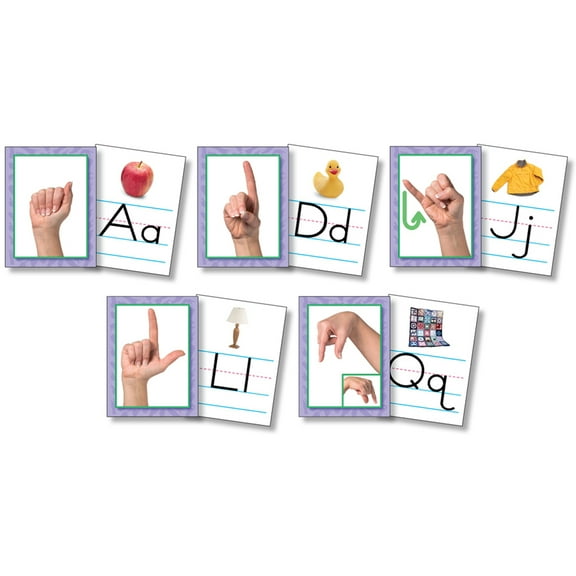 North Star Teacher Resources American Sign Language Alphabet Cards NST9082