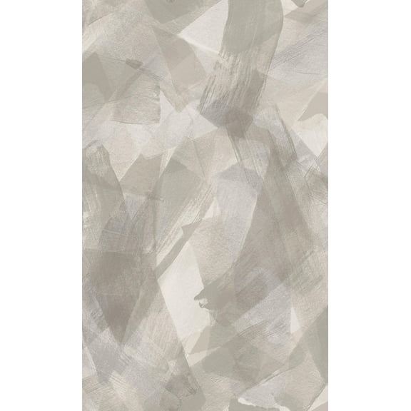 Grey Dove Bold Sweeping Brushstrokes Wallpaper