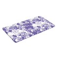 thumbnail image 3 of YFYANG 5FT Rectangular Table Cloth, Waterproof Polyester Purple Floral Line Doodle Table Cover, Indoor Outdoor Decorative Tablecloths with Elastic Edge, 3 of 8