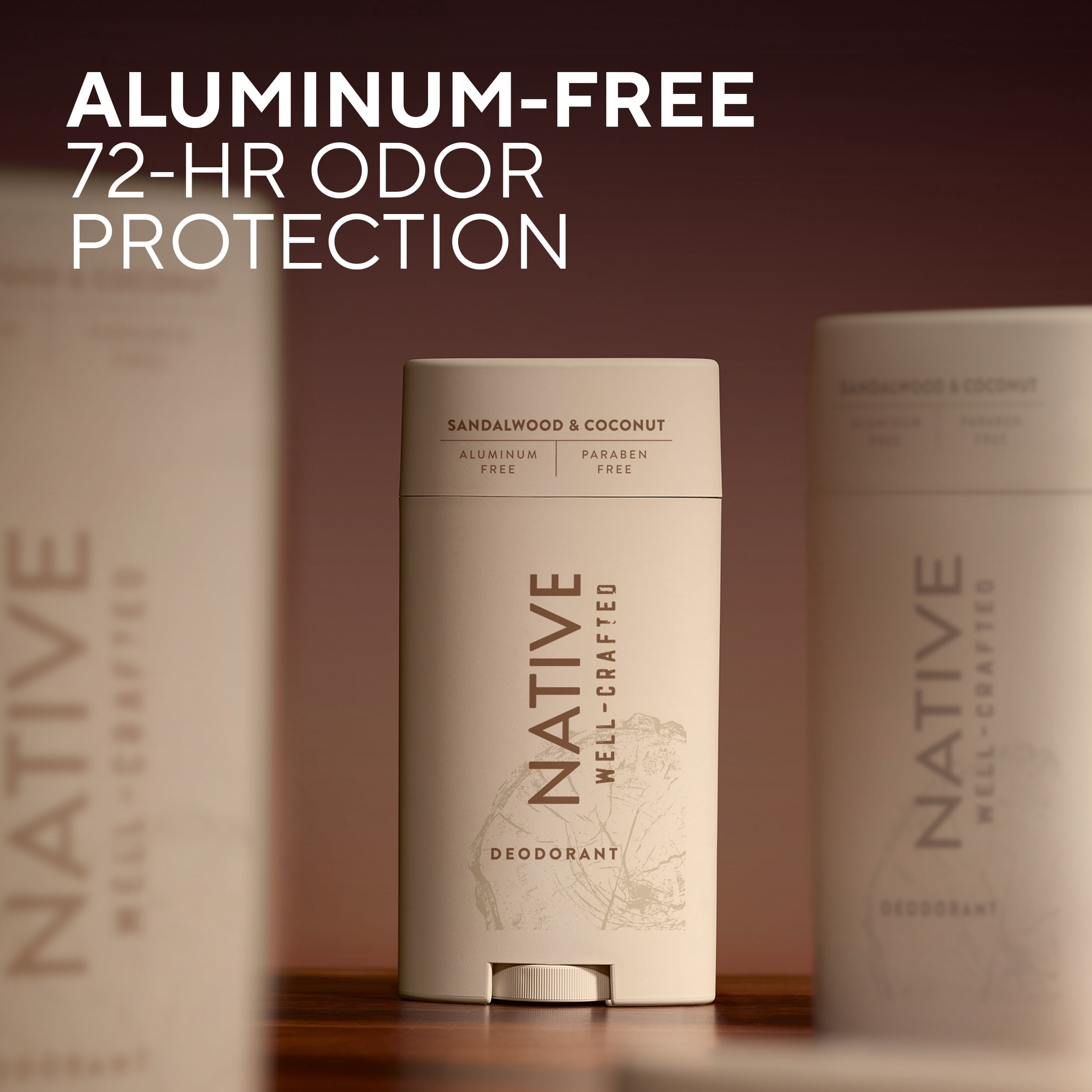 Native Aluminum-Free Deodorant, Limited Edition Sandalwood & Coconut, 3.1 oz