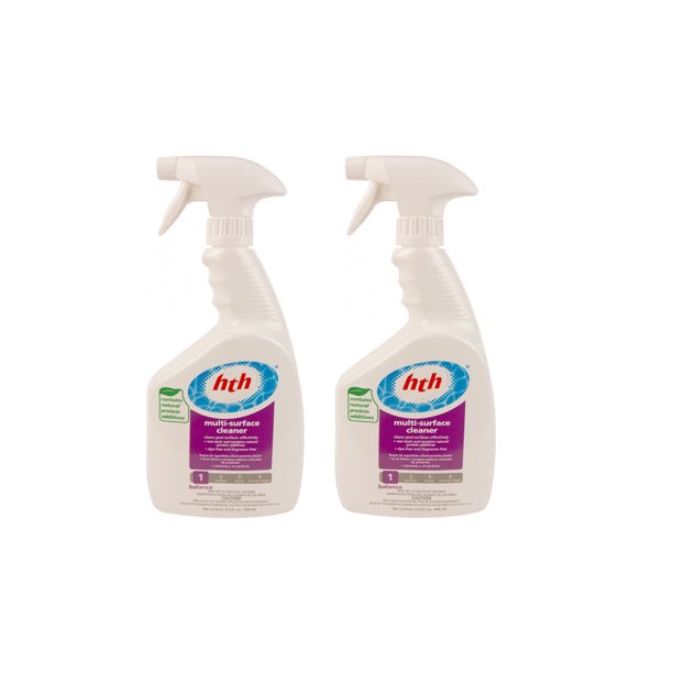 hth Multi Surface Cleaner for Swimming Pool 2 Pack