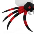thumbnail image 3 of 2.4m Outdoor Inflatable Spider Decoration with LED Light, Large Halloween Decoration for Garden, Plug, 3 of 4