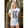 thumbnail image 3 of Good Girls Dont Get Caught Sassy Women's Graphic T Shirt Tees Brisco Brands M, 3 of 5