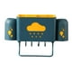 thumbnail image 1 of Estante Soporte de pasta de dientes Sunnimix Azul con copas, 1 of 8