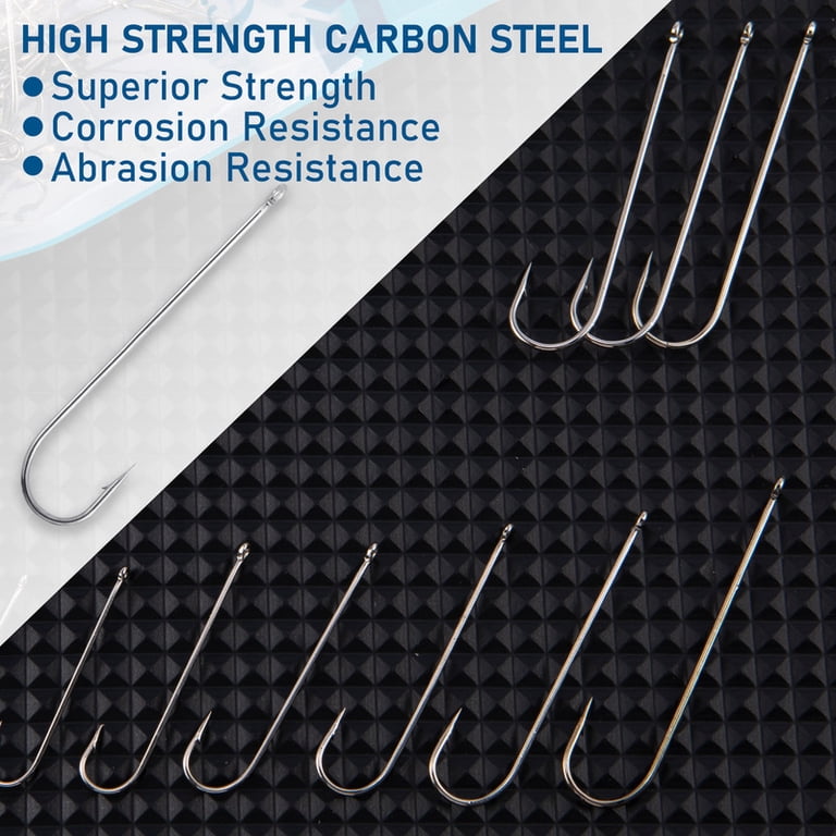 Bulk Fishing Hooks 100 Pack Dr.Fish 100-Pack O'Shaughnessy Jig Hooks - 90 Degree Round Bend, Extra Sharp Barbed Hooks For Saltwater & Freshwater Fishing Saltwater Fishing Hooks Bulk Fishing Hooks 100 Pack Dr.Fish 100-Pack O'Shaughnessy Jig Hooks - 90 Degree Round Bend, Extra Sharp Barbed Hooks For Saltwater & Freshwater Fishing Saltwater Fishing Hooks