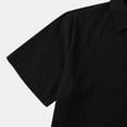 thumbnail image 6 of Mens Shirts with Pocket Lightweight Short Sleeve Button Up Collared Tshirts Shirt Casual Solid Loose Comfort Loungewear Tees Tops on Clearance, 6 of 8