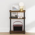 thumbnail image 4 of Furinno TURN-N-TUBE 3-Tier Rectangular Narrow Nightstand Amber Pine, 4 of 4