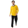 thumbnail image 6 of Star Trek Original Series Men's Uniform Costume Sleepwear 2PC Pajama Set - Kirk Spock, 6 of 6