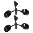 thumbnail image 1 of Shisuyan Anemometer Handheld Wind Measurement Cup Abs Black 2Pack For Agricultural Use, 1 of 9