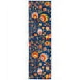 thumbnail image 3 of Nourison Allur Floral Navy Multicolor 2'3" x 7'6" Area Rug, (2x8), 3 of 8