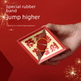 thumbnail image 3 of Caja de regalo creativa para cumpleaños, caja de regalo con sobre rojo y sorpresa popular para San Valentín, 3 of 5