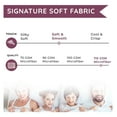 thumbnail image 6 of Oversized King Size Flat Sheet, 132" x 110" Hotel Quality Microfiber Sheet, No-Fade, No-Pill, Ultra-Soft Touch, Extra Wide to Stay Tucked on Thick Mattresses, Marsala, 6 of 6