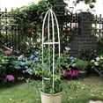 thumbnail image 3 of Flower Stand Plant Frame Gardening Tools Column Climbing Rack Cylindrical Iron Bracket Clematis Rose Plant Holder, 3 of 6