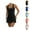 Black, variant on Tennis Dress Golf Dresses for Women with Shorts and Pockets Lightweight Breathable Workout Dress Athletic Dresses
