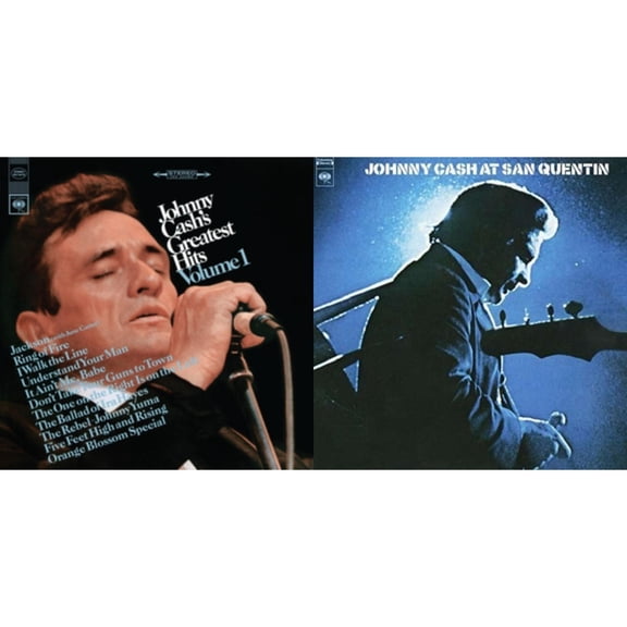 Greatest Hits, Volume 1 & At San Quentin [LP Vinyl Bundle]